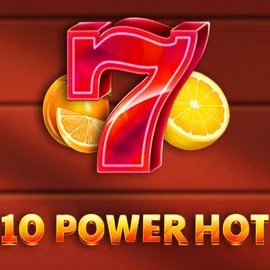 10 Power Hot game by Amusnet Interactive – logo hosted on Spinfin Casino