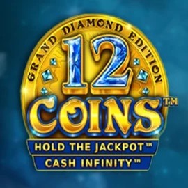 12 Coins Grand Diamond Edition logo by Wazdan at Spinfin Casino