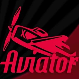 Aviator logo – Casino Games by Spribe at Spinfin Casino