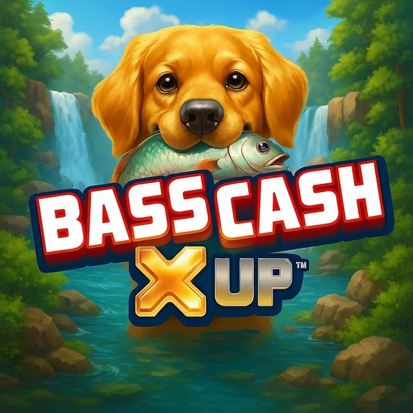 Bass Cash X UP by Alchemy Gaming, showcased at spinfin.eu – game logo