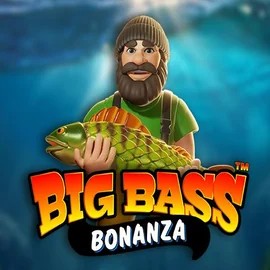 Big Bass Bonanza slot logo by Pragmatic Play at Spinfin Casino