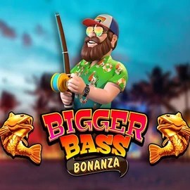 Bigger Bass Bonanza casino game by Pragmatic Play – featured logo at Spinfin Casino