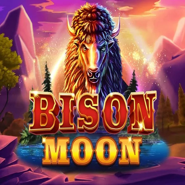 Bison Moon logo by Northern Lights Gaming at Spinfin Casino