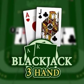 Blackjack 3H (Habanero) slot visual from Habanero available on spinfin.eu