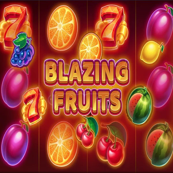 Blazing Fruits slot visual from Inbet Games available on spinfin.eu