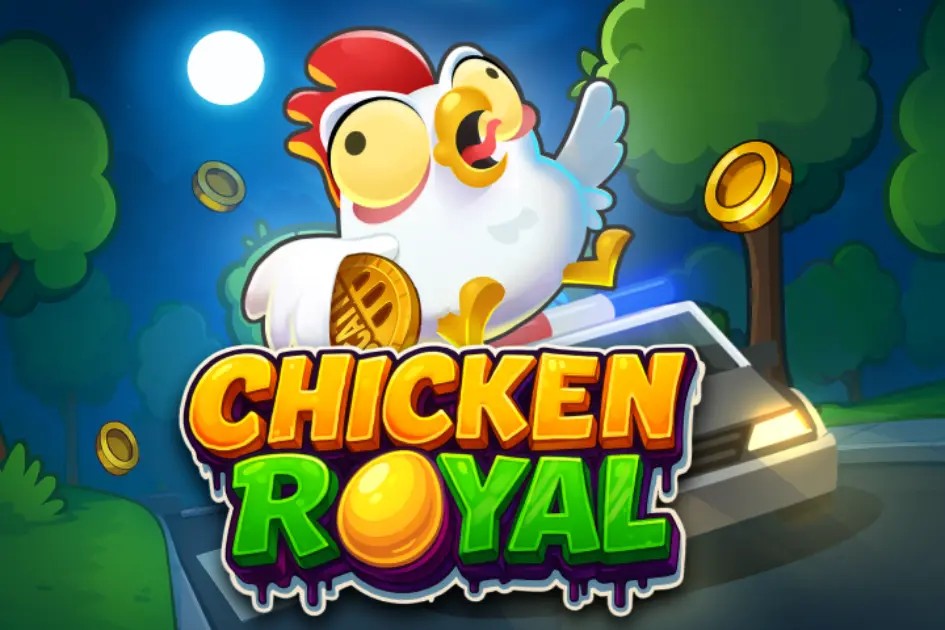 Chicken Royal slot icon by InOut, available at Spinfin Casino