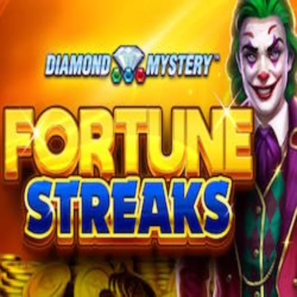 Diamond Mystery Fortune Streaks logo by Greentube at Spinfin Casino