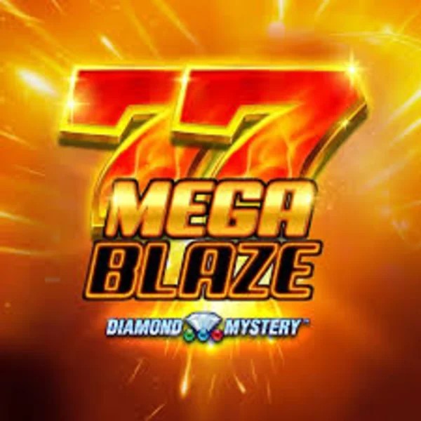 Diamond Mystery Mega Blaze slot visual from Greentube available on spinfin.eu