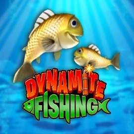 Dynamite Fishing slot logo by Inspired Gaming at Spinfin Casino