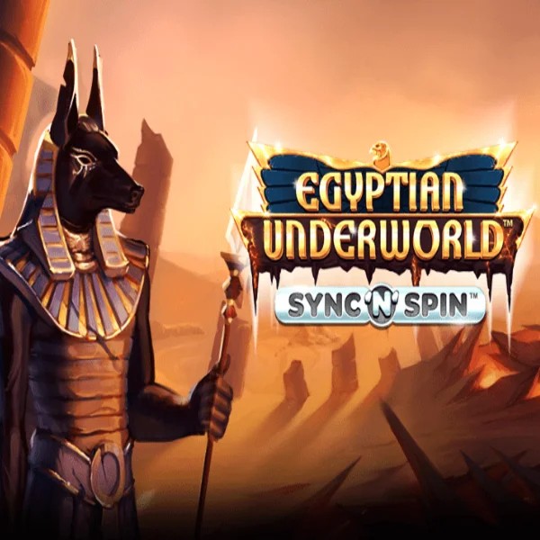 Egyptian Underworld online game logo by Greentube on spinfin.eu