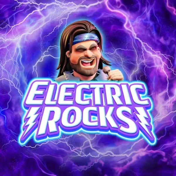 Slots logo of Electric Rocks from Inspired Gaming at Spinfin Casino