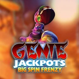 Genie Jackpots: Big Spin Frenzy logo by Blueprint Gaming Spinfin Casino