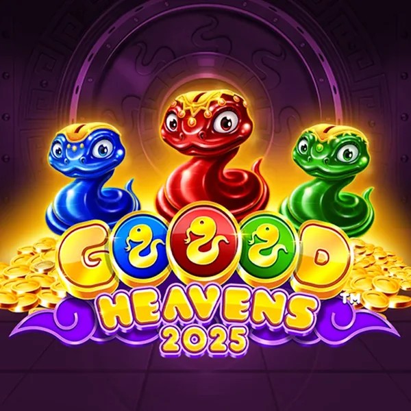 Goood Heavens logo by Rarestone Gaming Spinfin Casino