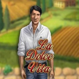 La Dolce Vita logo by Gamomat Spinfin Casino