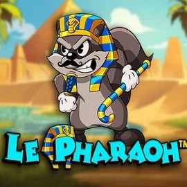 Slots logo of Le Pharaoh from Hacksaw Gaming at Spinfin Casino