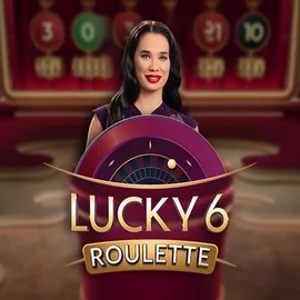 Lucky 6 Roulette game by Pragmatic Play – logo hosted on Spinfin Casino
