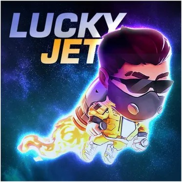 Lucky Jet slot visual from 1win Games available on spinfin.eu