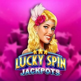 Lucky Spin Jackpots game by Novomatic – logo hosted on Spinfin Casino