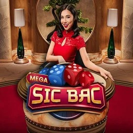 Mega Sic Bac online game logo by Pragmatic Play on spinfin.eu
