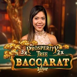 Prosperity Tree Baccarat logo by Evolution Spinfin Casino