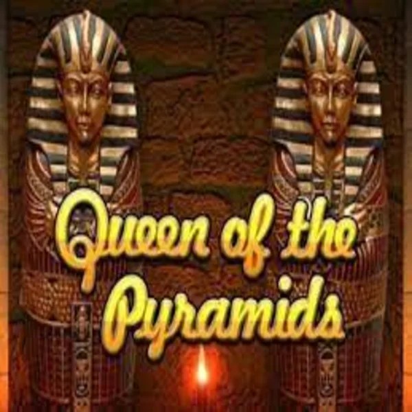Queen of the Pyramids game by Playtech – logo hosted on Spinfin Casino