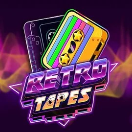 Slots logo of Retro Tapes from Push Gaming at Spinfin Casino