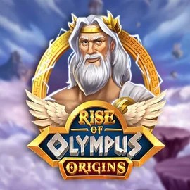 Rise of Olympus Origins slot logo by Play'n GO at Spinfin Casino