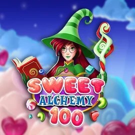 Sweet Alchemy 100 logo – Slots by Play'n GO at Spinfin Casino