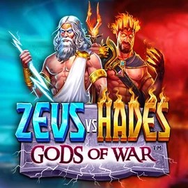 Slots logo of Zeus vs Hades: Gods of War from Pragmatic Play at Spinfin Casino